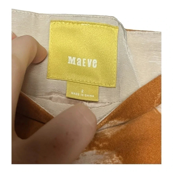 1533. ANTHROPOLOGIE‎ MAEVE STRAIGHT/PENCIL MINI SKIRT GEOMETRIC PATTERN SIZE 2 - Picture 6 of 9